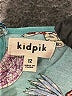 Kidpik 100% Rayon Tropical Teal Blue Dress Size 12 - photo 3