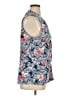 LYNN Ryan 100% Polyester Blue Sleeveless Blouse Size 1X - photo 4