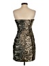 La Rok Metallic Gold Cocktail Dress Size S - photo 2