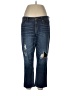 a.n.a. A New Approach Graphic Blue Jeans Size 12 - photo 1