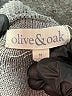 Olive and Oak 100% Cotton Color Block Gray Pullover Sweater Size M - photo 7