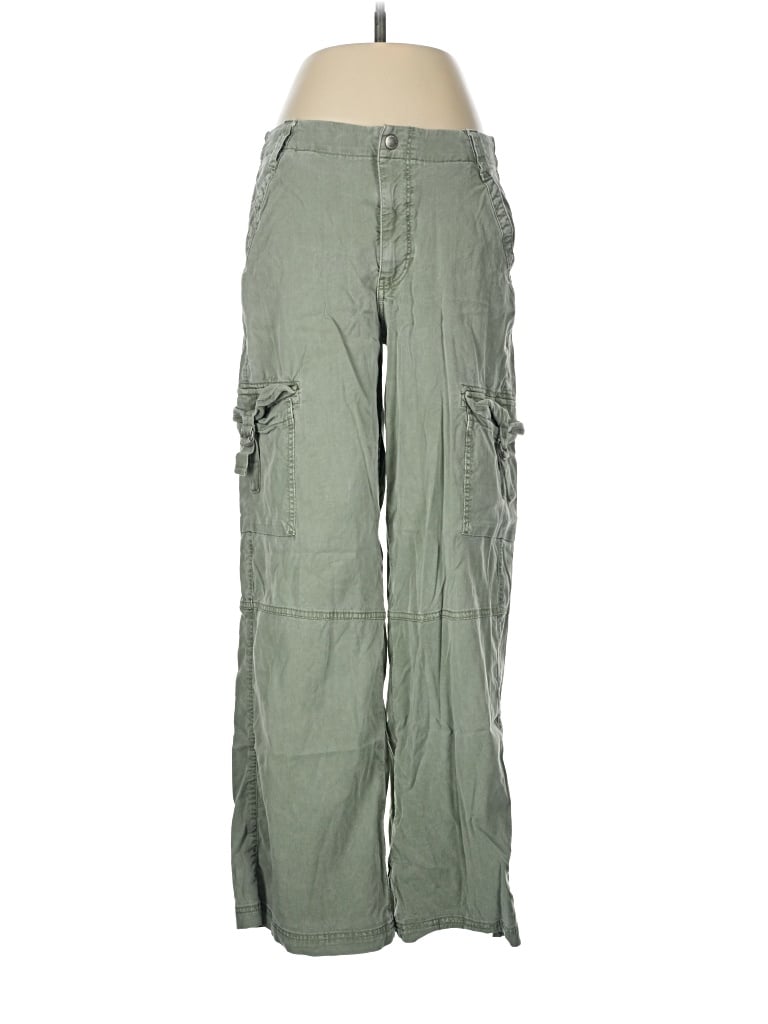 Pre-owned American Eagle Outfitters Cargo Pants In Green