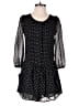 Jack Wills Polka Dots Black Casual Dress Size 2 - photo 1