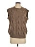 Line & Dot Brown Sweater Vest Size XS - photo 1
