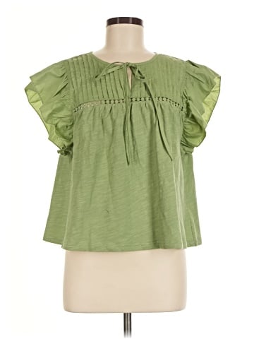 Dolan Short Sleeve Blouse (view 1)