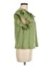 Dolan Green Short Sleeve Blouse Size M - photo 4