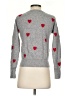 Philosophy Hearts Gray Pullover Sweater Size S - photo 2