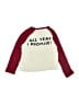 Zara Burgundy Long Sleeve Top Size 9 - photo 2