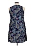 Nine West Paisley Blue Cocktail Dress Size XL (estimated) - photo 2