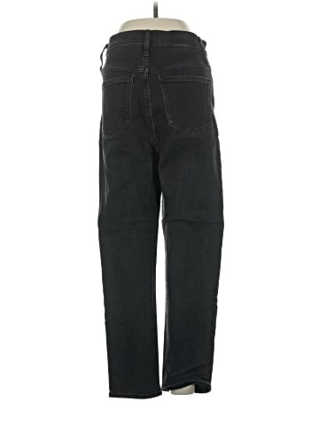 Madewell Classic Straight Jeans in Lunar Wash (view 2)