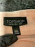 Topshop Solid Tan Formal Skirt Size 2 - photo 4