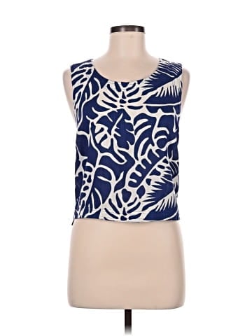 Rose + Olive Sleeveless Blouse (view 1)