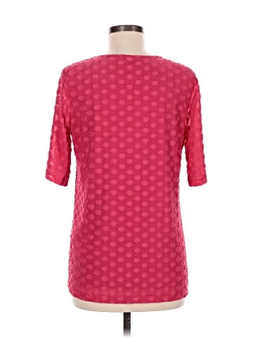 Susan Graver Short Sleeve Blouse (view 2)