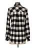 Dex Plaid Black Long Sleeve Button-Down Shirt Size XS - photo 2