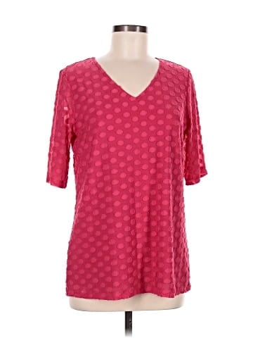 Susan Graver Short Sleeve Blouse (view 1)