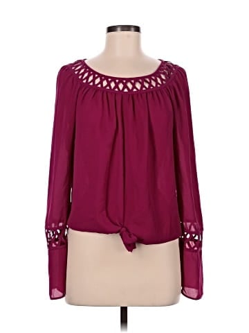 XOXO Long Sleeve Blouse (view 1)