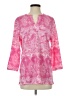 Cathy Daniels Pink 3/4 Sleeve Blouse Size S - photo 1
