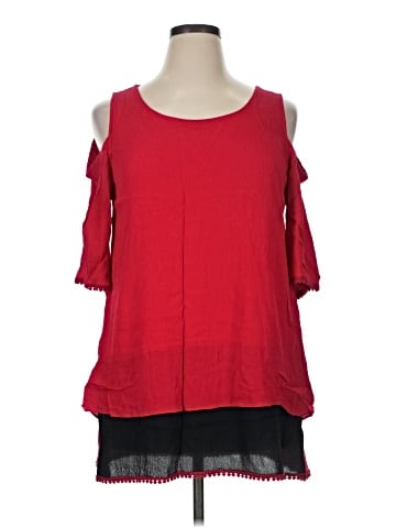 Spin 3/4 Sleeve Top (view 1)