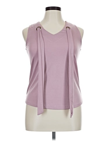 Como Blu Sleeveless Blouse (view 1)