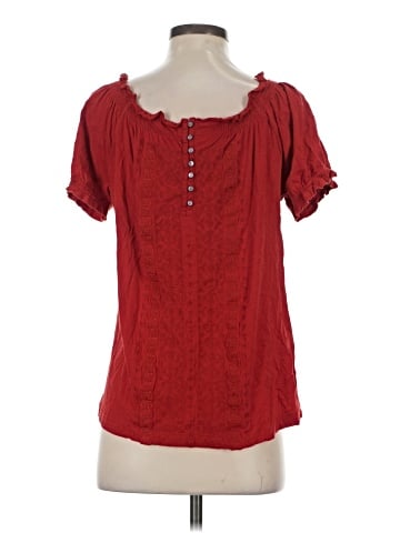 Lauren by Ralph Lauren Short Sleeve Top (view 2)