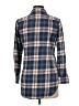 Rivet & Thread Plaid Blue Long Sleeve Button-Down Shirt Size M - photo 2