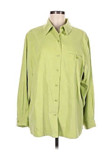 White Stag Long Sleeve Button-Down Shirt (view 1)