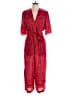 Whistles 100% Viscose Red Jumpsuit Size 10 - photo 1