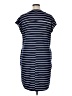 Bobeau Stripes Blue Casual Dress Size XL - photo 2