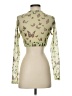 Tic : Toc Green Long Sleeve Blouse Size S - photo 2