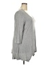 Grace Elements Gray 3/4 Sleeve T-Shirt Size 2X - photo 4