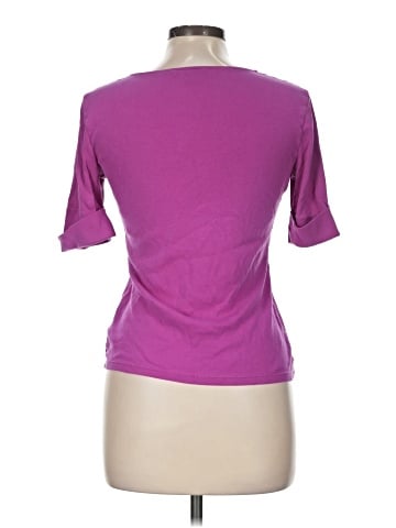 Lauren by Ralph Lauren 3/4 Sleeve T-Shirt (view 2)