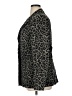 CAbi Animal Print Gray Blazer Size 14 - photo 5