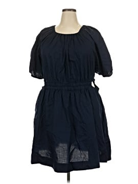 shirt dress long sleeve Lighthearted Days Green Stripe Belted Button Front Maxi TJ Maxx Linen Blend 927 Size:40 EUR/7 US/6.5 UK Basic style Sheer