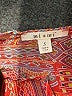 Mi ami 100% Polyester Orange 3/4 Sleeve Blouse Size S - photo 7
