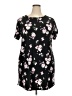 rue21 Floral Black Casual Dress Size 2X - photo 1