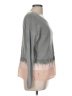 Olive and Oak 100% Cotton Color Block Gray Pullover Sweater Size M - photo 4