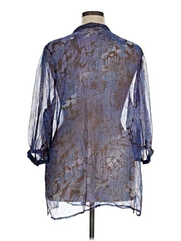 Maggie Barnes 3/4 Sleeve Blouse (view 2)