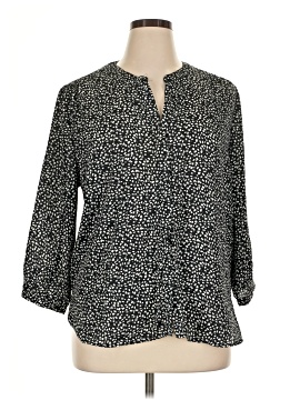 Jachs Girlfriend 3/4 Sleeve Blouse