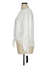 AGB 100% Polyester Ivory Long Sleeve Blouse Size XL (petite) - photo 5
