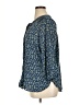 Jachs Girlfriend 100% Polyester Blue 3/4 Sleeve Blouse Size XL - photo 5