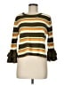 Farrow Stripes Brown Pullover Sweater Size M - photo 1