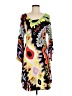 Cache Print Multi Color Green Casual Dress Size M - photo 1