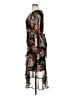 Connected Apparel Floral Black Cocktail Dress Size 14 - photo 5