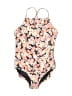 Gap Kids Floral Pink One Piece Swimsuit Size S (kids) - photo 1