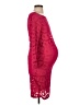 Ingrid + Isabel Burgundy Cocktail Dress Size S - photo 4