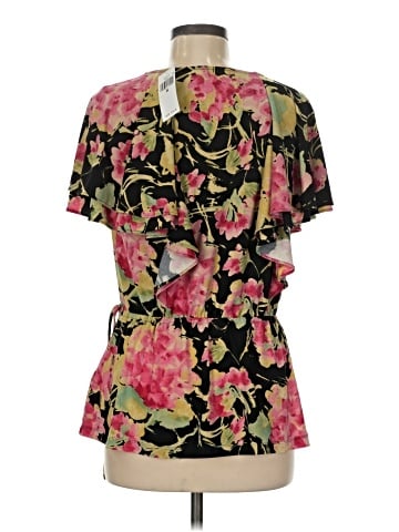 Lauren by Ralph Lauren Short Sleeve Blouse (view 2)