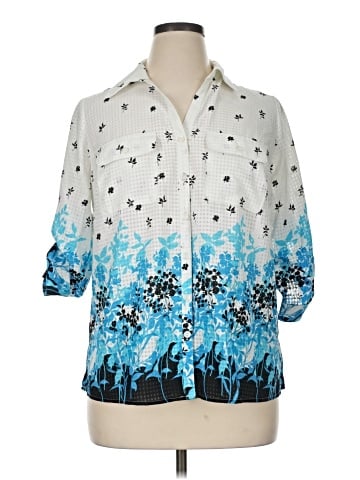 Kim Rogers 3/4 Sleeve Blouse (view 1)