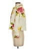 Juicy Couture 100% Cotton Floral Ivory Raincoat Size S - photo 5