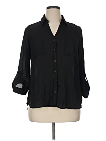 B.wear 3/4 Sleeve Blouse (view 1)