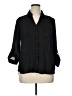 B.wear 100% Polyester Black 3/4 Sleeve Blouse Size XL - photo 1